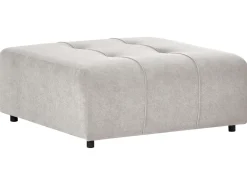 Outlet Beliani INNVIK Tessuto chiaro Grigio