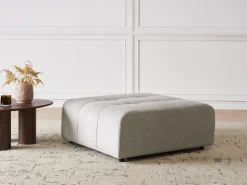 Outlet Beliani INNVIK Tessuto chiaro Grigio