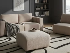 Hot Beliani KIVVIK Bouclé Beige