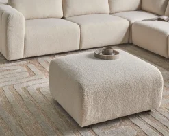 Clearance Beliani KIVVIK Bouclé sporco Bianco
