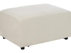 Outlet Beliani KOHLO Tessuto Beige chiaro Beige Nero