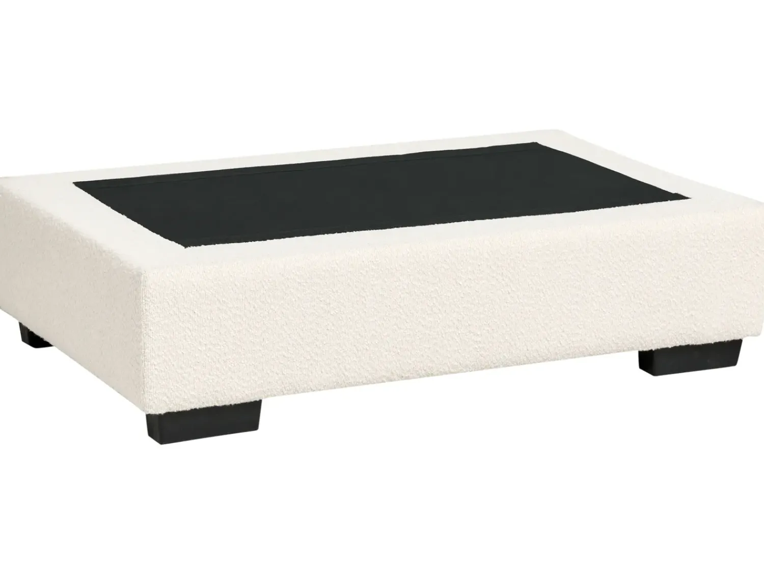 Online Beliani KOLDING Bouclé Beige chiaro Beige Nero