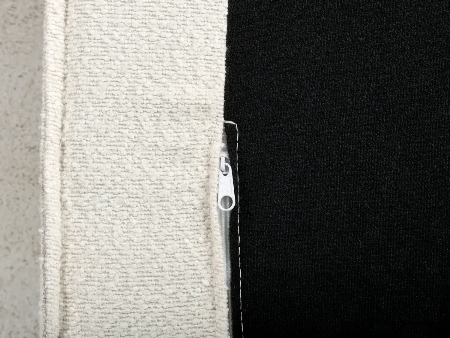 Online Beliani KOLDING Bouclé Beige chiaro Beige Nero