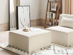Online Beliani LEMVIG Velluto a coste chiaro Beige