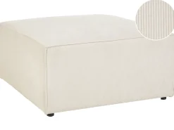 Online Beliani LEMVIG Velluto a coste chiaro Beige