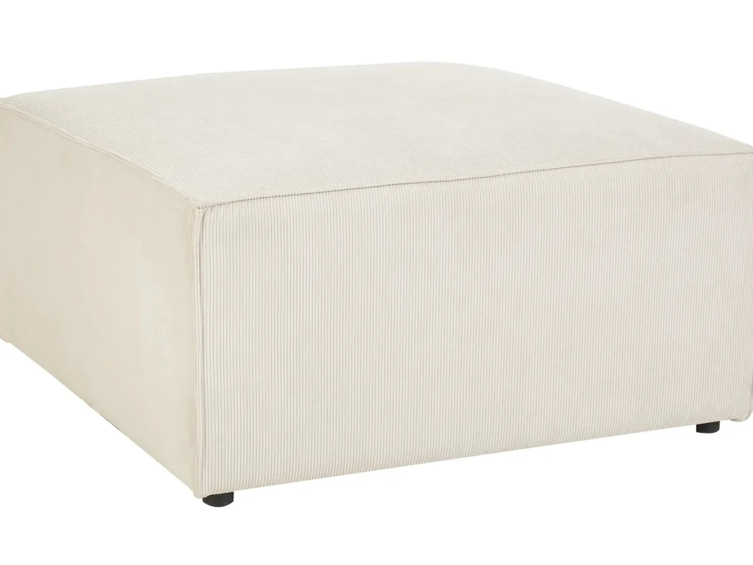 Online Beliani LEMVIG Velluto a coste chiaro Beige