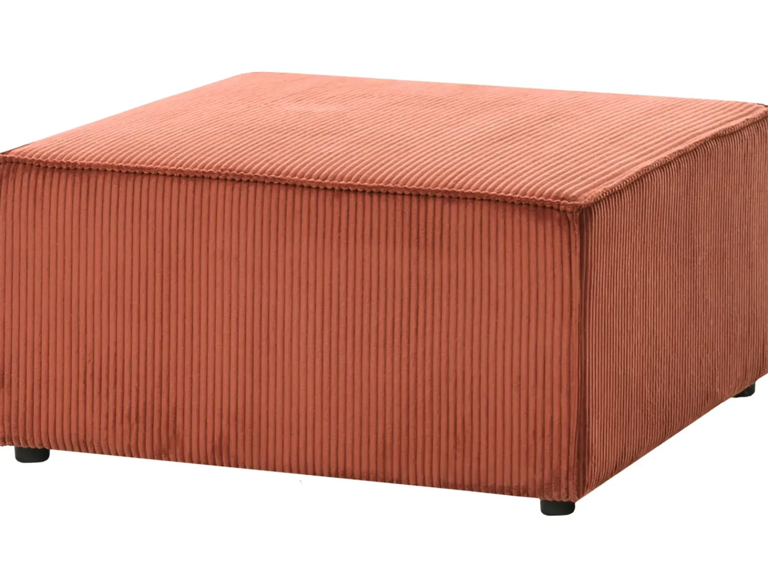 Discount Beliani LEMVIG Velluto a coste dorato Marrone