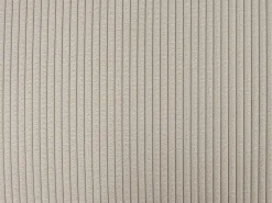 Clearance Beliani Ottomana LUNGO Velluto a coste Beige