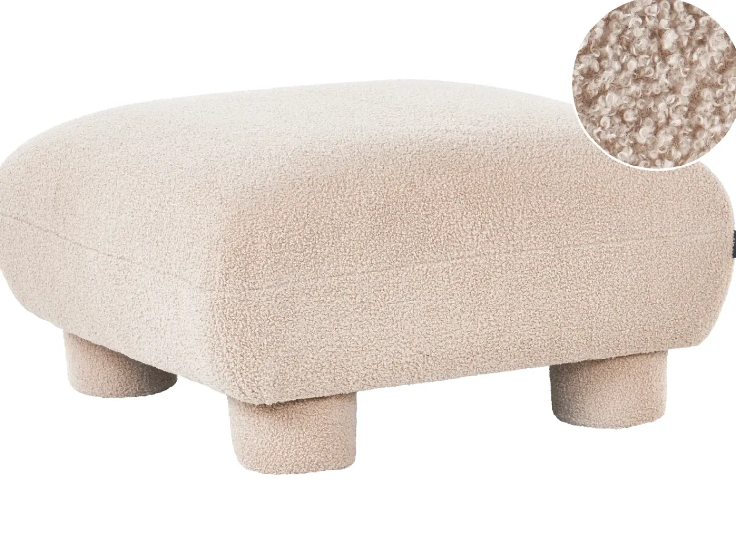 Clearance Beliani MJALBI Bouclé Beige