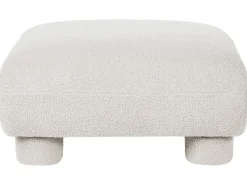 New Beliani MJALBI Bouclé sporco Bianco
