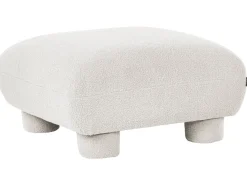 New Beliani MJALBI Bouclé sporco Bianco