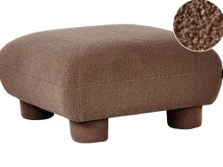 Beliani MJALBI Bouclé Marrone