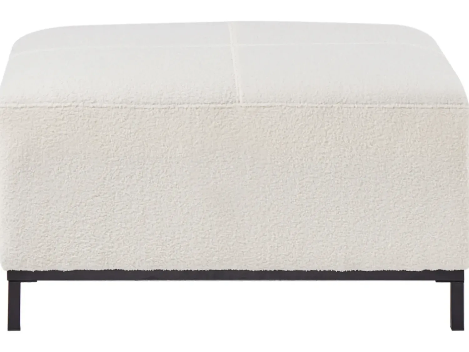 Best Beliani OSLO Bouclé Bianco Bianco Nero
