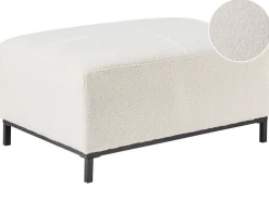 Best Beliani OSLO Bouclé Bianco Bianco Nero