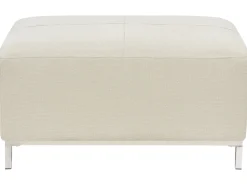 Outlet Beliani OSLO Tessuto Beige Beige Argento