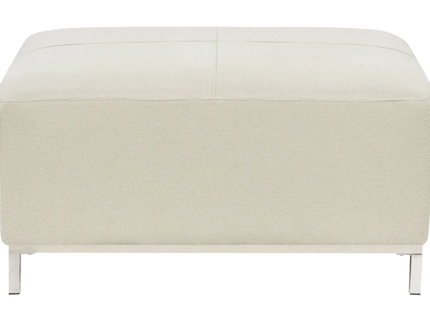 Outlet Beliani OSLO Tessuto Beige Beige Argento