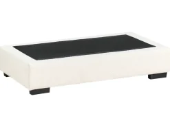 Beliani RENDERS Bouclé Bianco sporco Bianco Nero