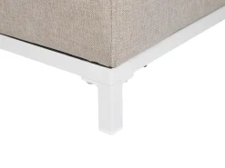 Sale Beliani ROVIGO Tessuto Beige Bianco Beige