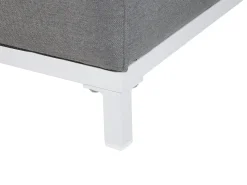 Best Beliani ROVIGO Tessuto Grigio Bianco Grigio
