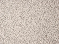 Beliani SALLA Bouclé Beige Beige Nero