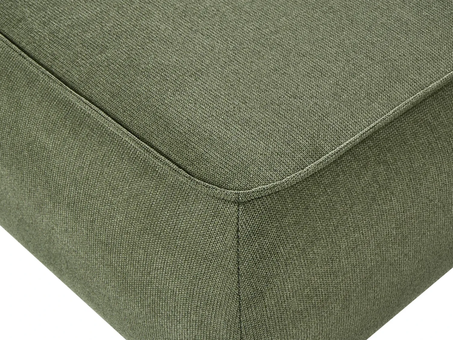 Clearance Beliani SALLA Tessuto Verde Nero Verde
