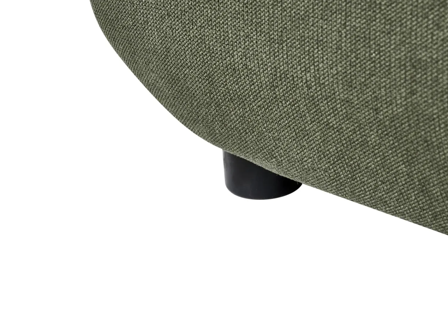 Clearance Beliani SALLA Tessuto Verde Nero Verde