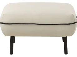 Discount Beliani TONSBERG Tessuto Beige chiaro Beige Nero