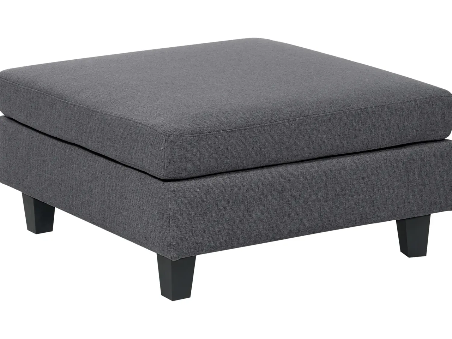 Hot Beliani UNSTAD Tessuto Grigio scuro Grigio Nero