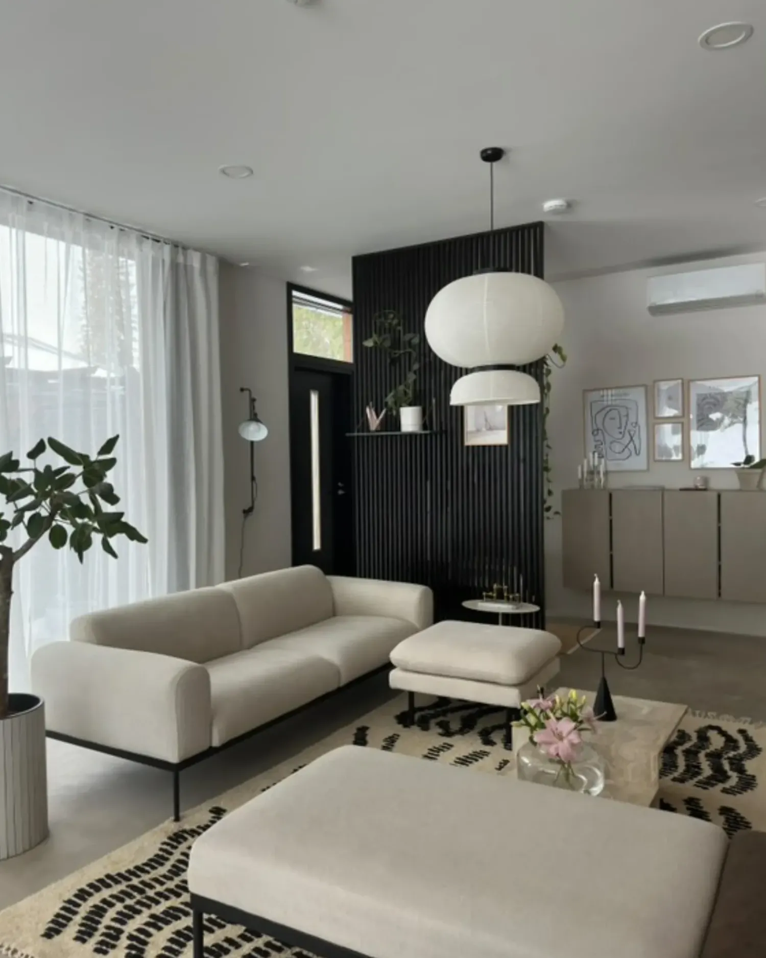 Discount Beliani VINTERBRO Tessuto Beige chiaro Beige Nero