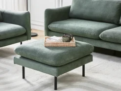 Clearance Beliani VINTERBRO Tessuto Verde chiaro Verde Nero