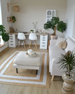 Best Beliani VINTERBRO Velluto Beige chiaro Beige Nero