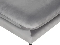Hot Beliani VINTERBRO Velluto Grigio Grigio Nero