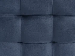 Hot Beliani Ottomano contenitore MICHIGAN Velluto scuro Blu