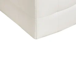 Outlet Beliani Ottomano contenitore MICHIGAN Bianco