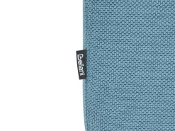 Clearance Beliani Ottomano contenitore OREM Tessuto 100 cm 40 cm Blu Blu Nero