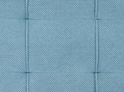 Clearance Beliani Ottomano contenitore OREM Tessuto 100 cm 40 cm Blu Blu Nero