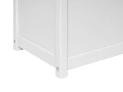 Clearance Beliani Panca contenitore BERRIMA Legno di pino Marrone chiaro/Bianco Bianco Marrone