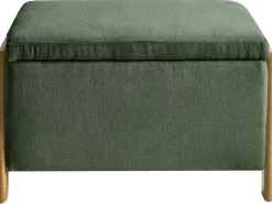 New Beliani EDLAND Tessuto Verde Marrone Verde