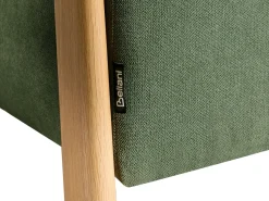 New Beliani EDLAND Tessuto Verde Marrone Verde