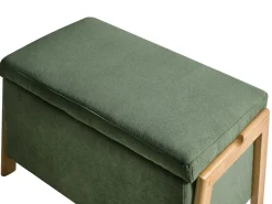 New Beliani EDLAND Tessuto Verde Marrone Verde