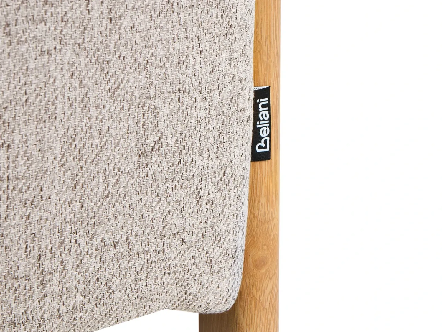 Clearance Beliani EDLAND Tessuto Beige Beige Marrone