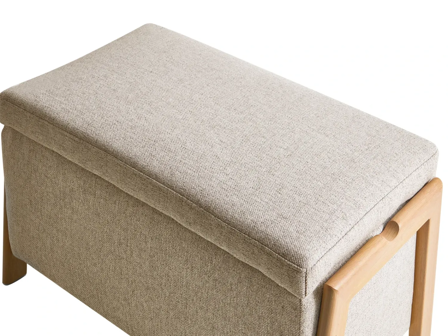 Clearance Beliani EDLAND Tessuto Beige Beige Marrone