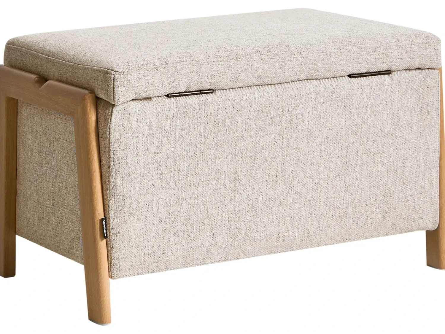 Clearance Beliani EDLAND Tessuto Beige Beige Marrone