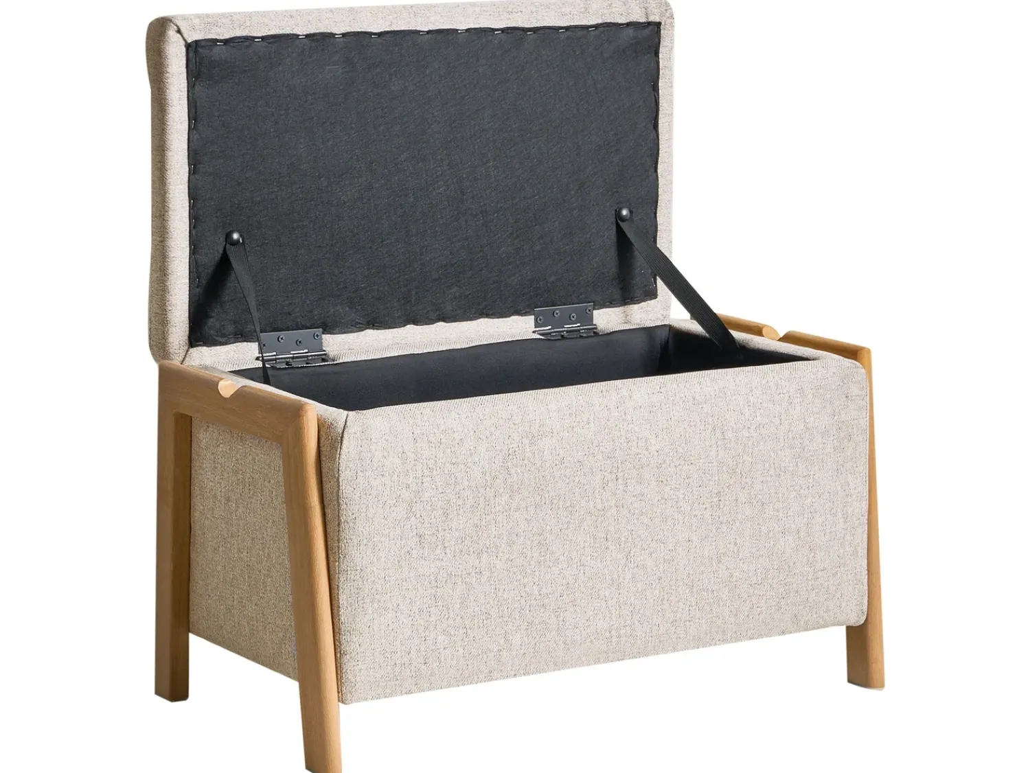 Clearance Beliani EDLAND Tessuto Beige Beige Marrone
