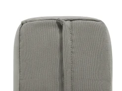 Discount Beliani SALERNO 142 cm Metallo Grigio scuro Argento Grigio