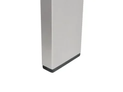 Discount Beliani SALERNO 142 cm Metallo Grigio scuro Argento Grigio