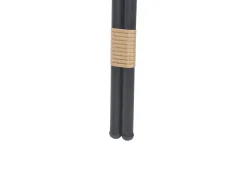 New Beliani PRATELLO 122 cm Rattan sintetico (PE) Naturale Beige Naturale Grigio Nero