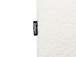 Online Beliani Panchina CAREY Ciniglia Bianco sporco Bianco Nero