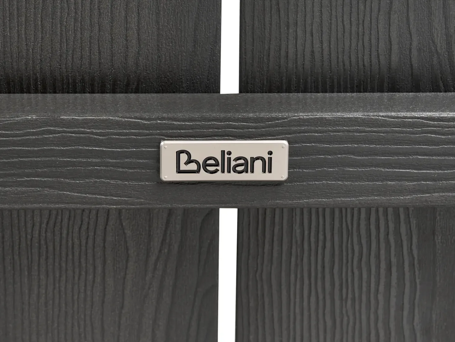 New Beliani ADIRONDACK 125 cm scuro Grigio