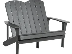 New Beliani ADIRONDACK 125 cm scuro Grigio